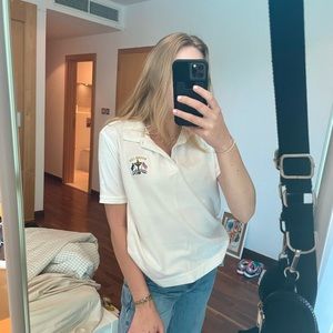 White Nike Ryder Cup polo, would fit size XS-M